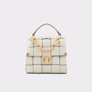 Bolsas De Mano Aldo Palmata Top Handle Beige | 2185067-BR