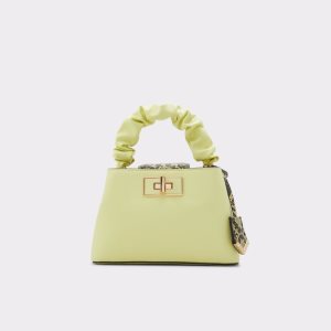 Bolsas De Mano Aldo Snakie Top Handle Amarillo Claro | 3509167-LM