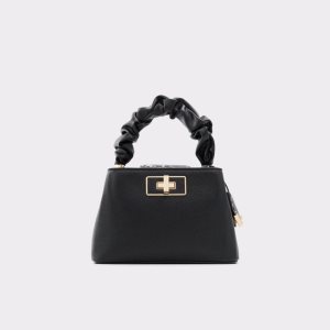 Bolsas De Mano Aldo Snakie Top Handle Negras | 3805412-LB