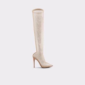 Botas Altas Aldo Arturi Over-the-knee - Stiletto Beige | 1892345-DA