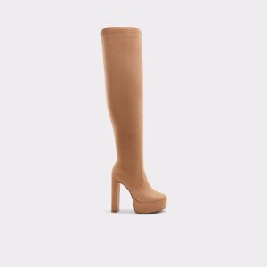 Botas Altas Aldo Astelawan Over-the-knee - Plateforme Beige | 3926518-SU