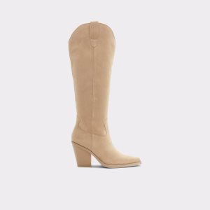 Botas Altas Aldo Nevada Western Knee-hign Beige | 4825319-SN