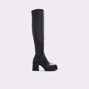 Botas Altas Aldo Upscale Over-the-knee - Lug Sole Negras | 5293810-TJ