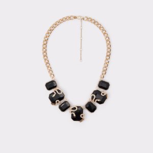 Collar Aldo Ulelle Negras Doradas Multicolor | 3924678-HN