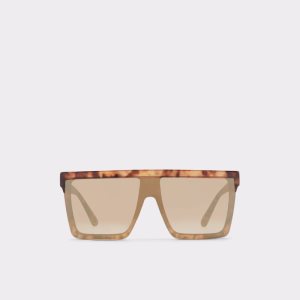 Gafas de Sol Aldo Brightside Shield Marrones | 9023684-CL