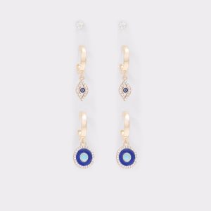 Pendientes Aldo Linthorst Hoop Azules | 6085237-SY