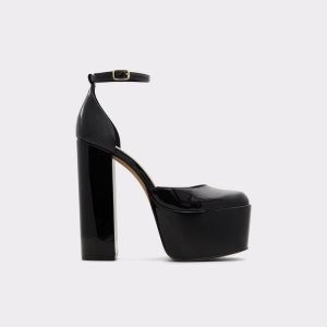 Zapatos Plataforma Aldo Craybaen Correa Tacón - Plateforme Negras | 7542316-XJ