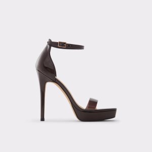 Zapatos Plataforma Aldo Scarlett High Sandal - Stiletto Marrones Oscuro | 7283094-JU