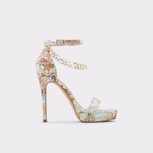 Zapatos Plataforma Aldo Scarlettchain Tacón Sandal - Stiletto Multicolor | 6753982-RA