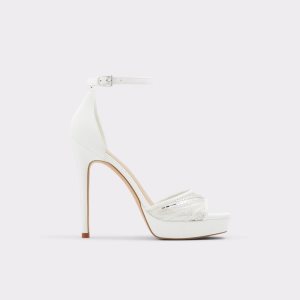 Zapatos Plataforma Aldo Wicoethiel High - Blancas | 4601973-PV