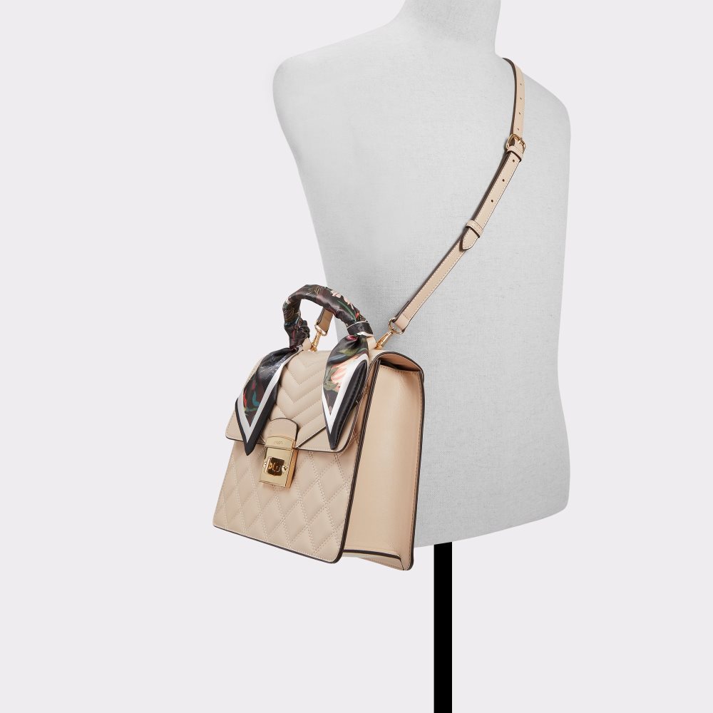 Bolsas De Mano Aldo Airyy Top Handle Beige | 6218795-DZ