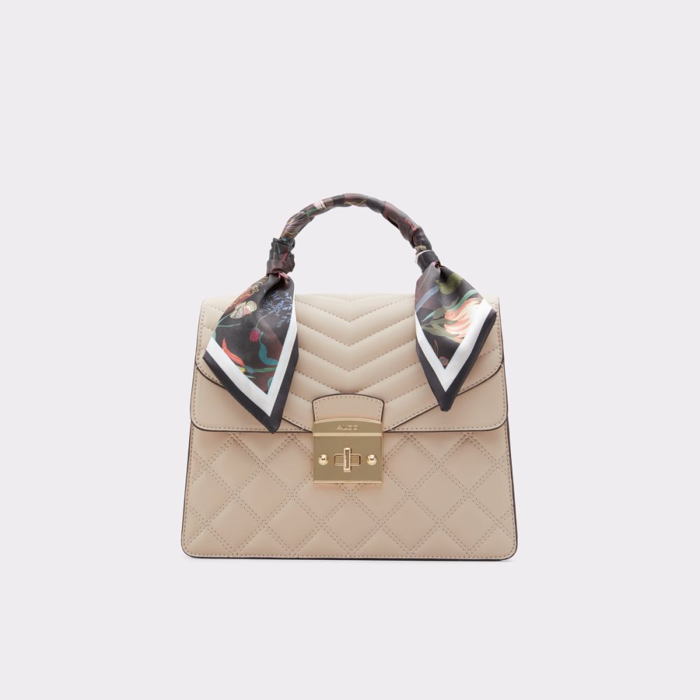 Bolsas De Mano Aldo Airyy Top Handle Beige | 6218795-DZ