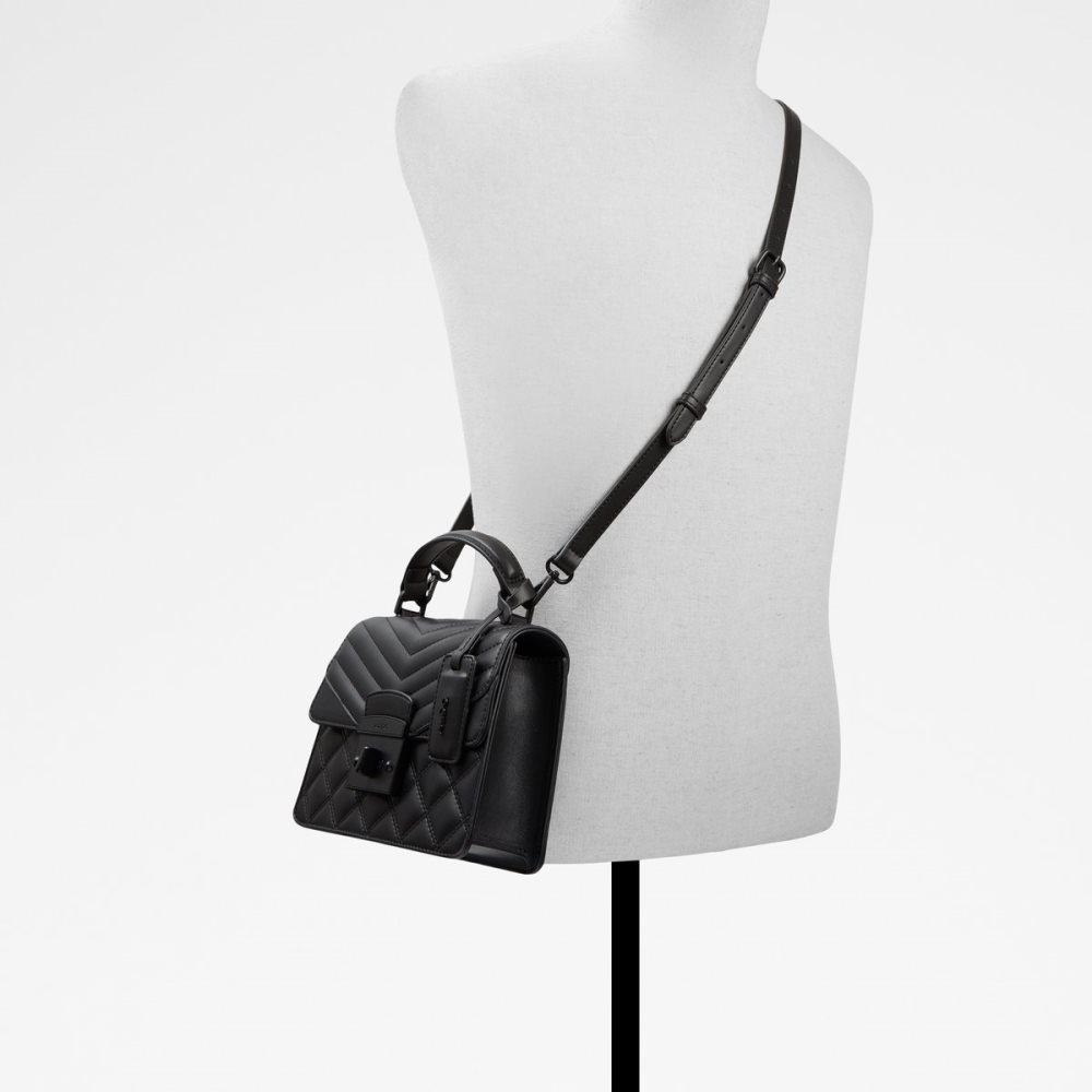 Bolsas De Mano Aldo Cottin Top Handle Negras | 2640375-EH