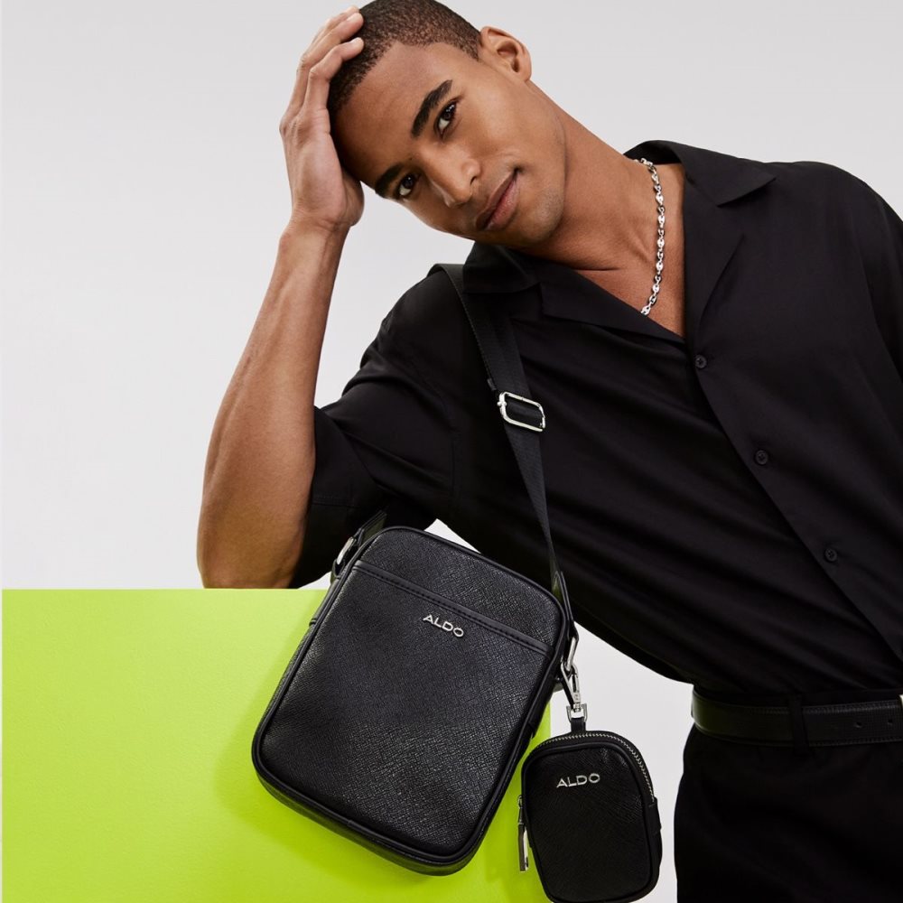 Bolsos Cruzados Aldo Serge Negras | 7519420-QE