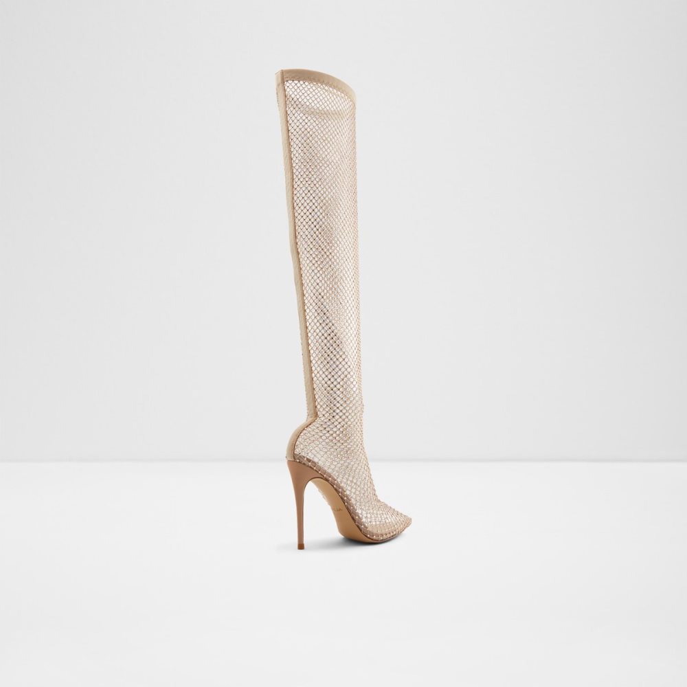 Botas Altas Aldo Arturi Over-the-knee - Stiletto Beige | 1892345-DA