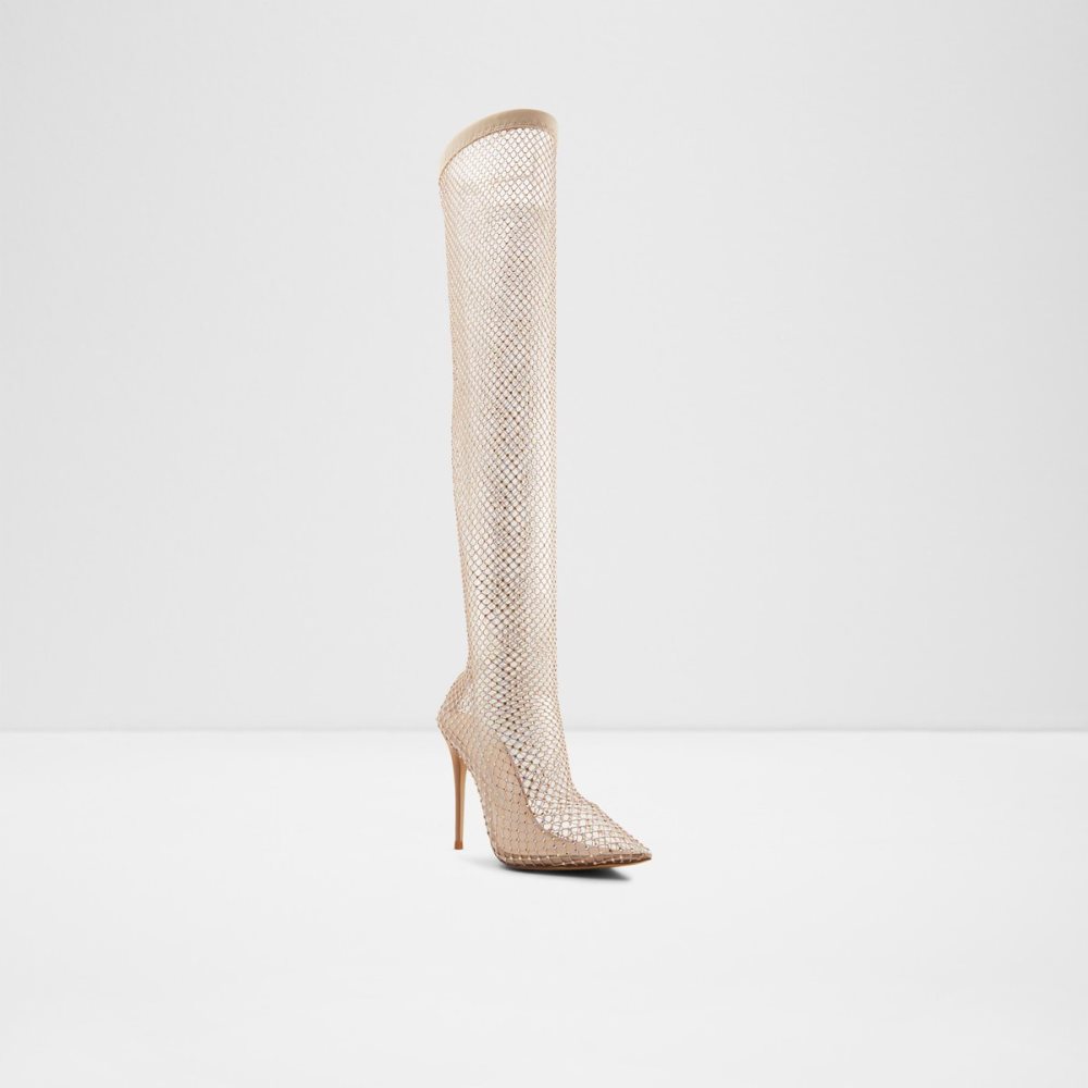 Botas Altas Aldo Arturi Over-the-knee - Stiletto Beige | 1892345-DA