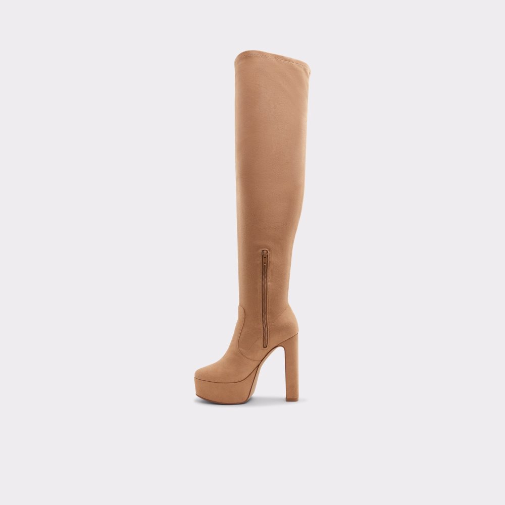 Botas Altas Aldo Astelawan Over-the-knee - Plateforme Beige | 3926518-SU