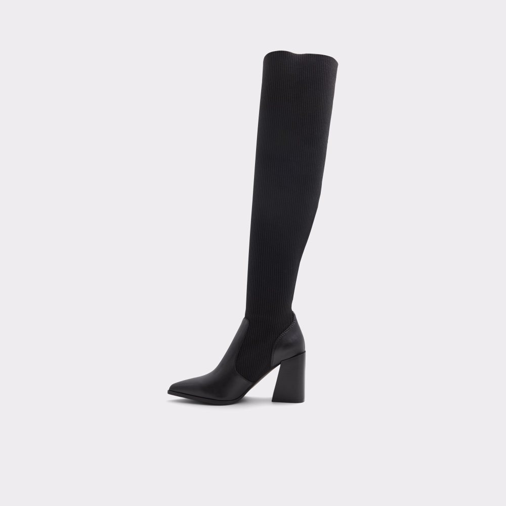 Botas Altas Aldo Ganini Knee-high Negras | 5823016-ZT