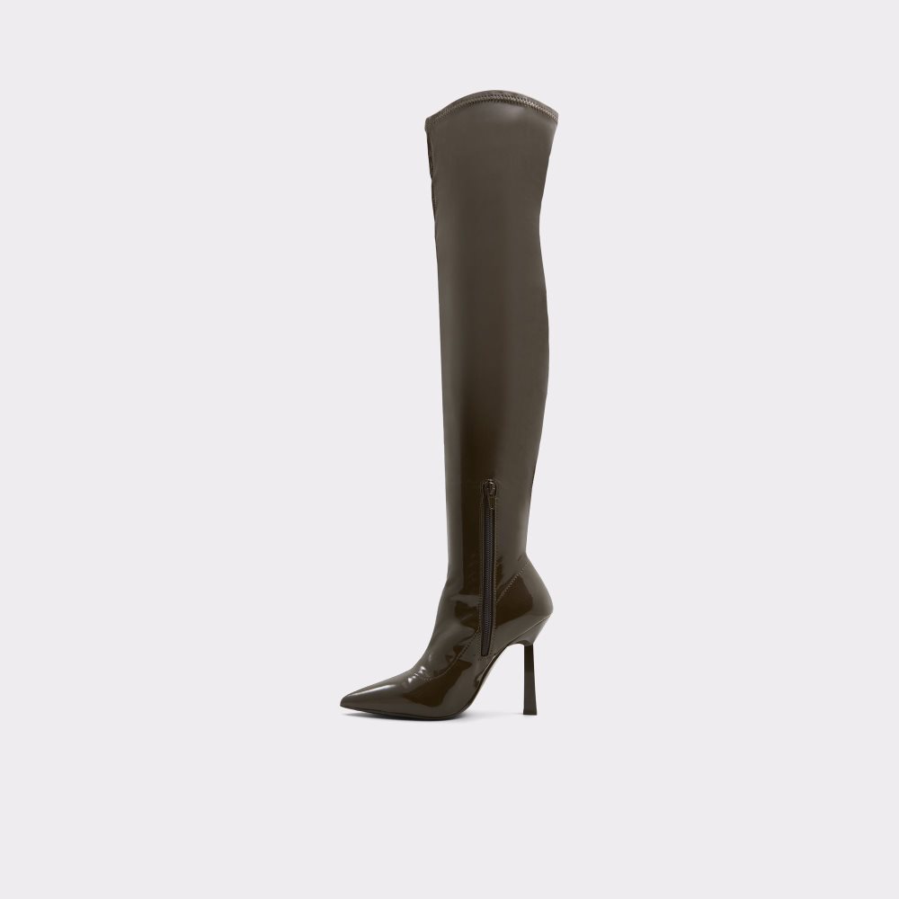 Botas Altas Aldo Nella Over-the-knee Kaki | 0634971-HF