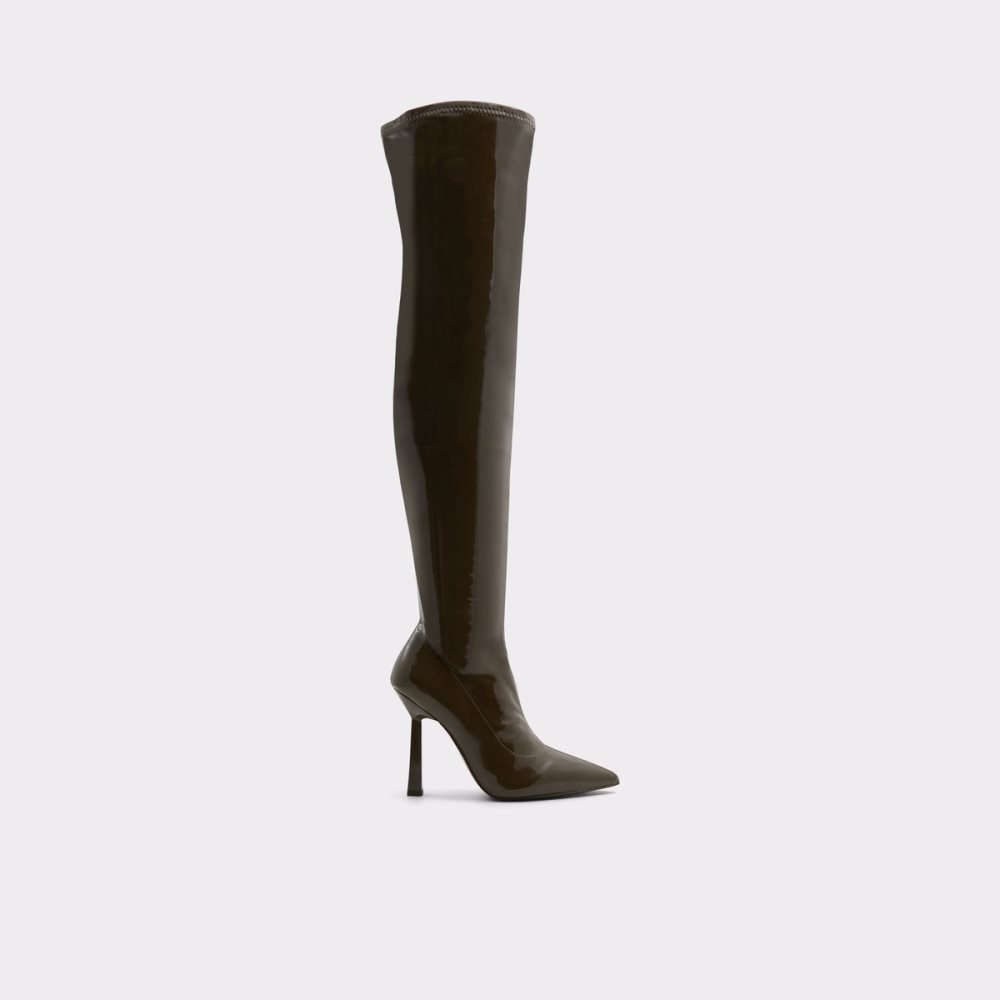 Botas Altas Aldo Nella Over-the-knee Kaki | 0634971-HF