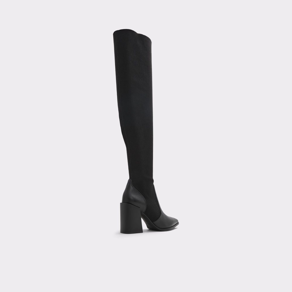 Botas Altas Aldo Toeder Over-the-knee Negras | 3645982-EB