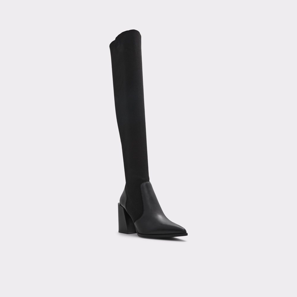 Botas Altas Aldo Toeder Over-the-knee Negras | 3645982-EB