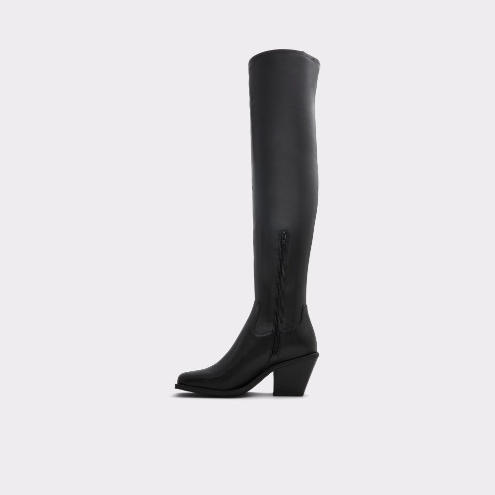 Botas Altas Aldo Toro Over-the-knee Western Negras | 7160853-OH