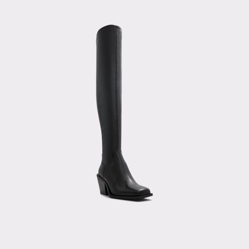 Botas Altas Aldo Toro Over-the-knee Western Negras | 7160853-OH