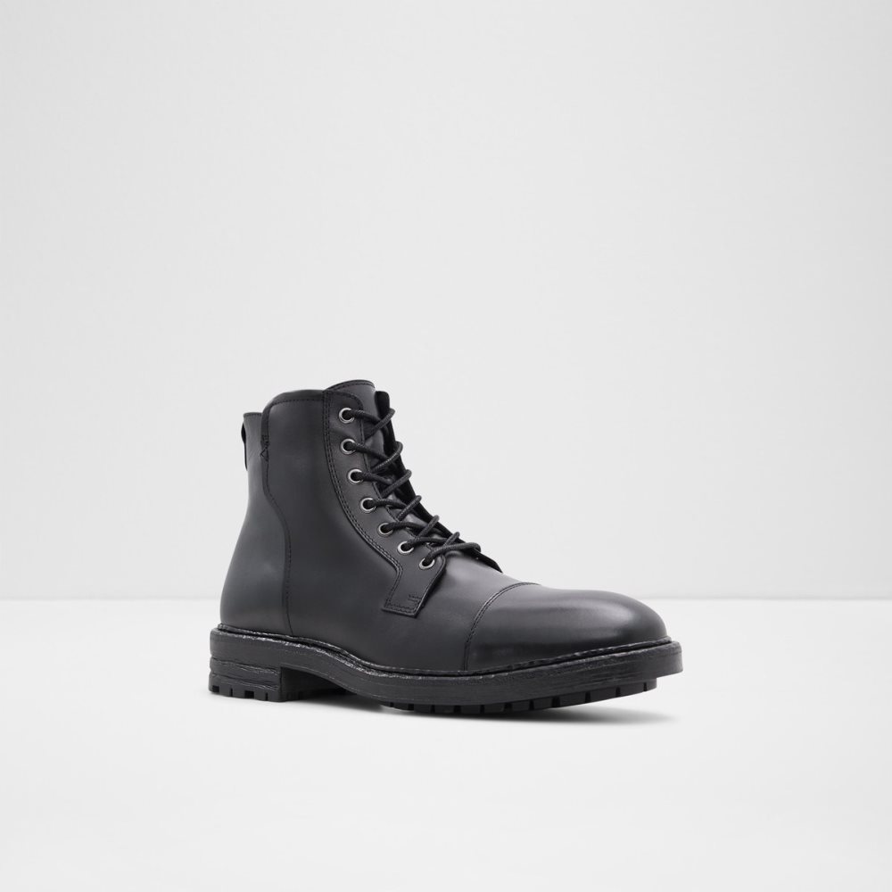 Botas con Cordones Aldo Adrardosien Encaje-up Negras | 0895471-LE