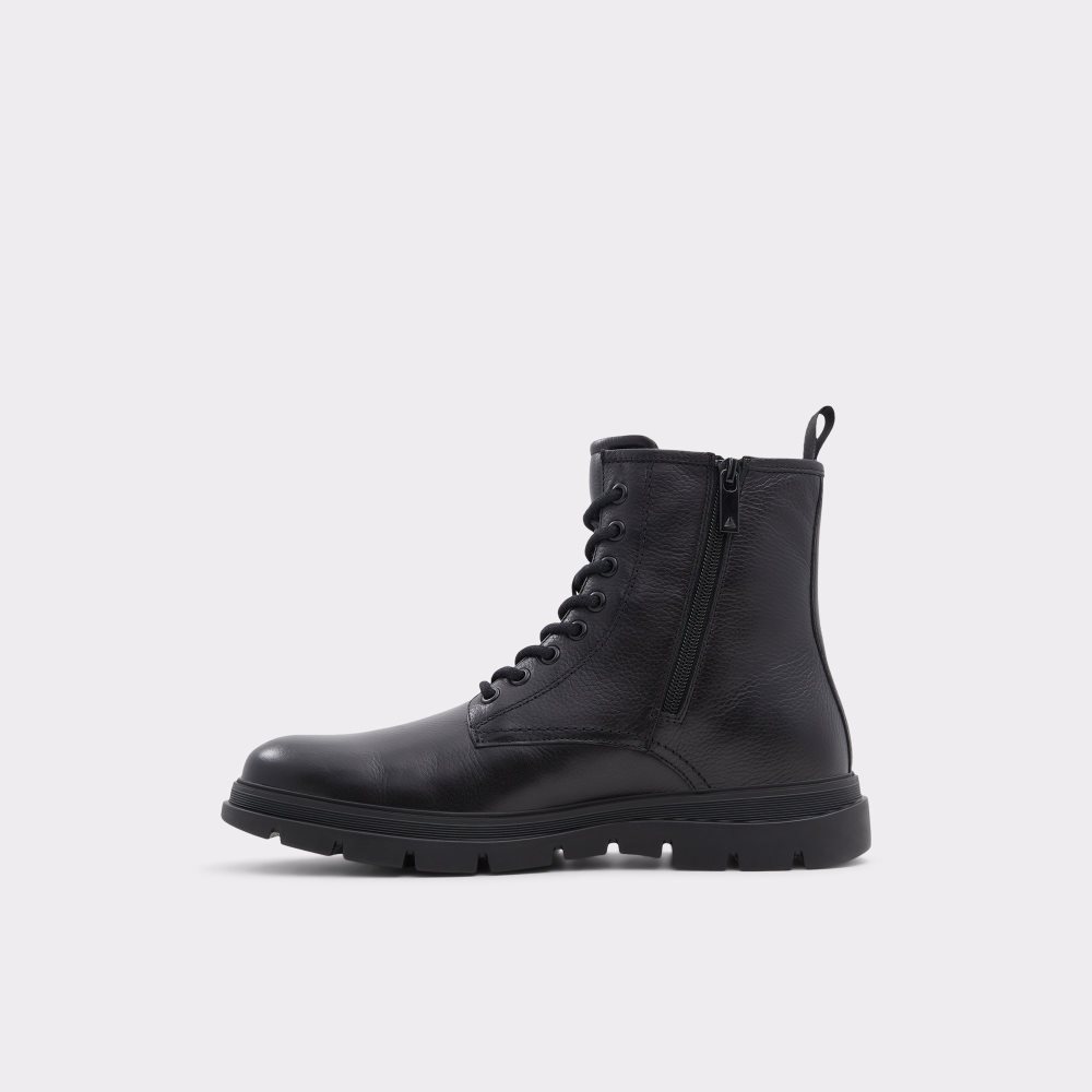 Botas con Cordones Aldo Graveldiver Encaje-up Negras | 9185436-LZ