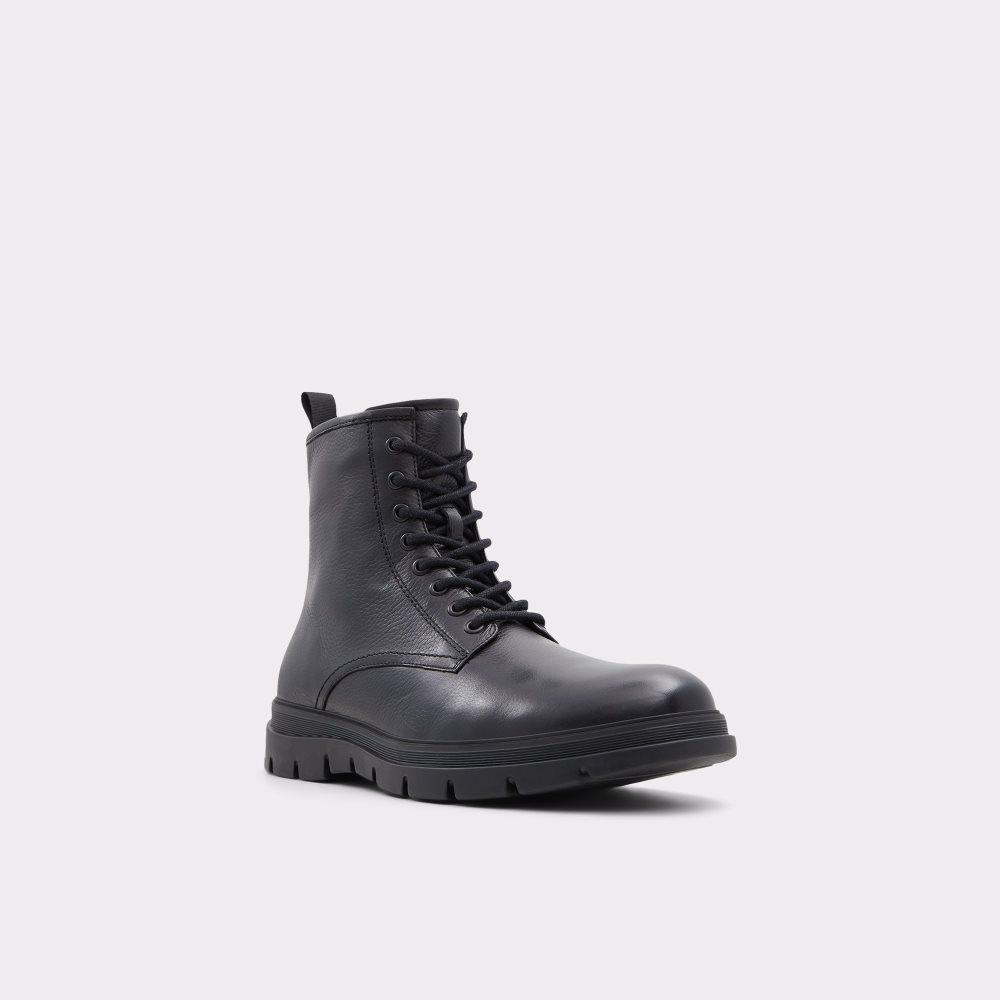 Botas con Cordones Aldo Graveldiver Encaje-up Negras | 9185436-LZ