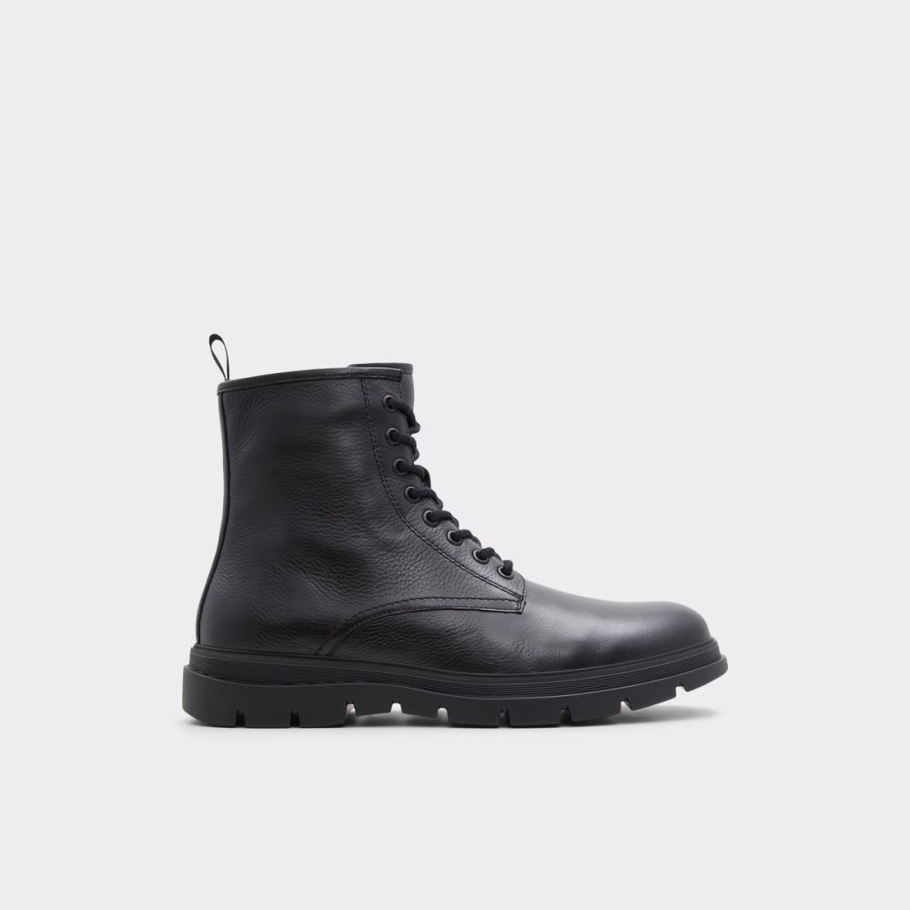 Botas con Cordones Aldo Graveldiver Encaje-up Negras | 9185436-LZ