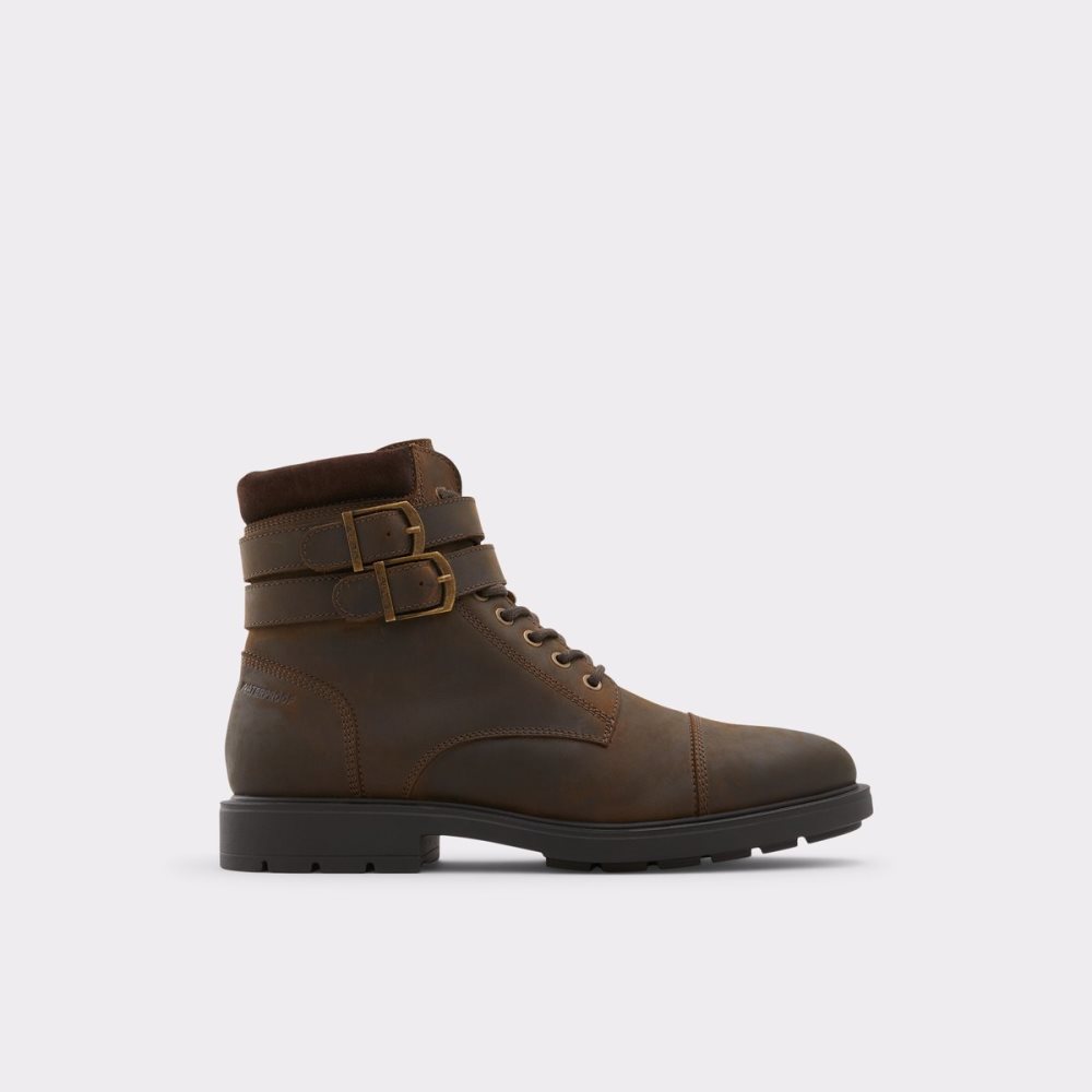 Botas con Cordones Aldo Jokubas Encaje-up Marrones Oscuro | 5273609-KX