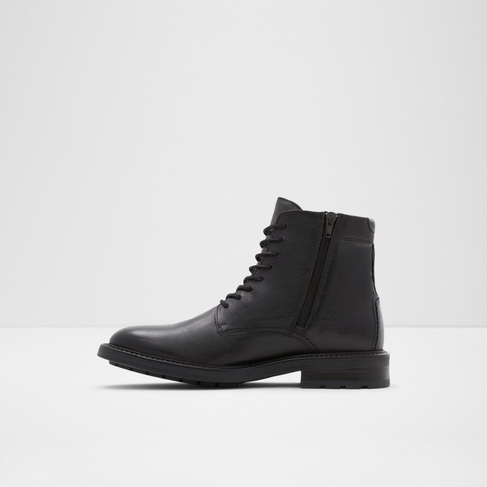 Botas con Cordones Aldo Mireridien Encaje-up Negras | 2908471-FH