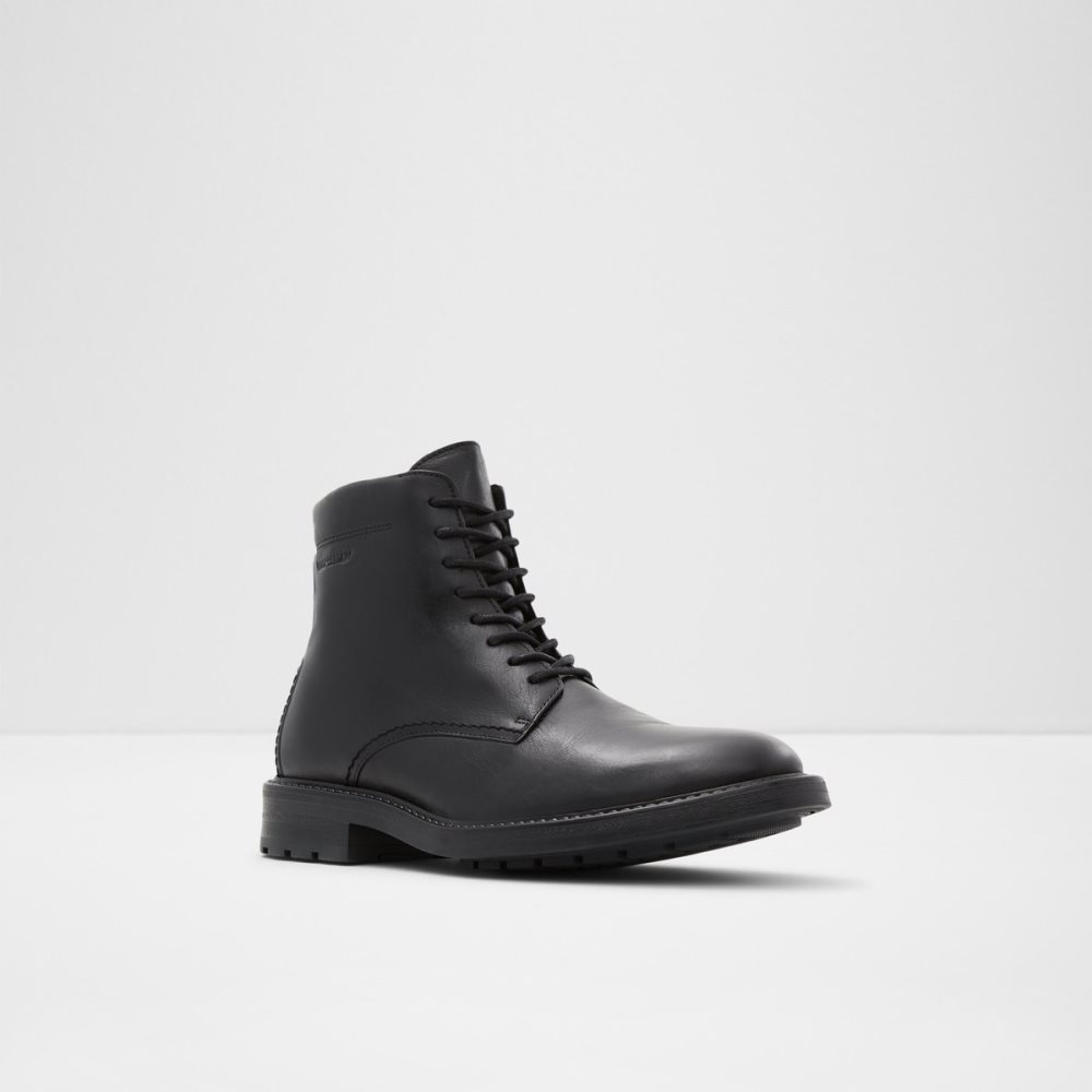 Botas con Cordones Aldo Mireridien Encaje-up Negras | 2908471-FH