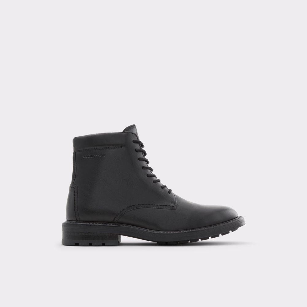 Botas con Cordones Aldo Mireridien Encaje-up Negras | 2908471-FH