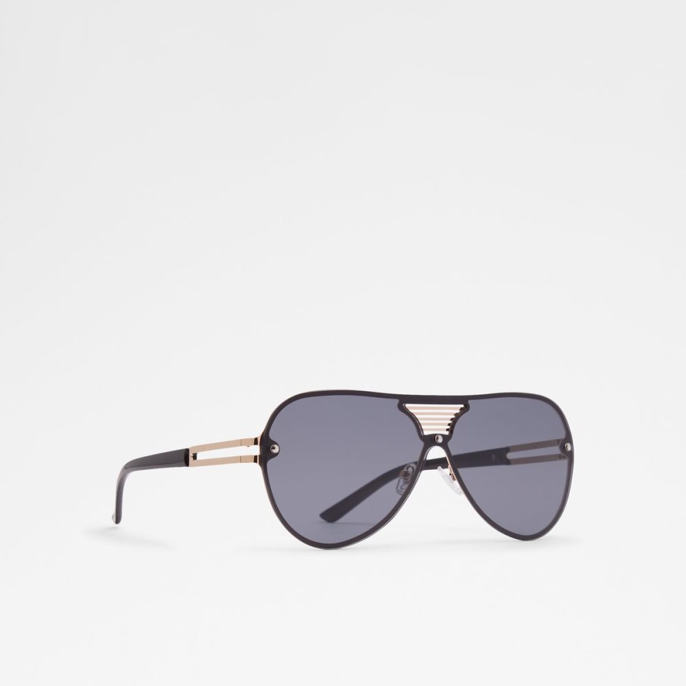 Gafas de Sol Aldo Aonyx Aviator Negras Doradas Multicolor | 8352741-OB