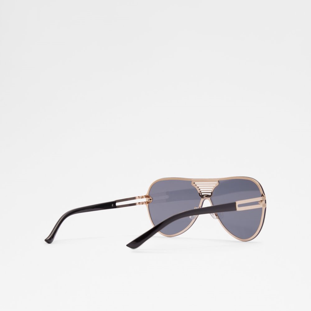 Gafas de Sol Aldo Aonyx Aviator Negras Doradas Multicolor | 8352741-OB