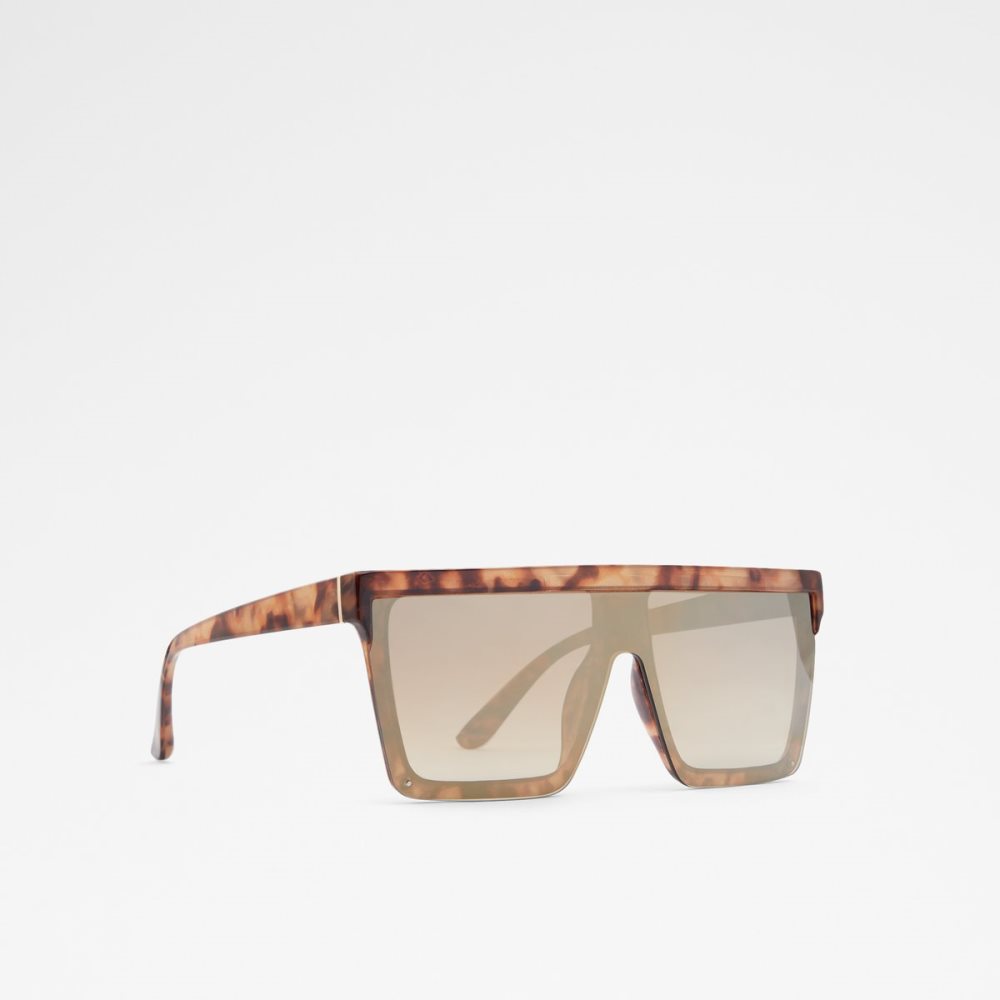 Gafas de Sol Aldo Brightside Shield Marrones | 9023684-CL