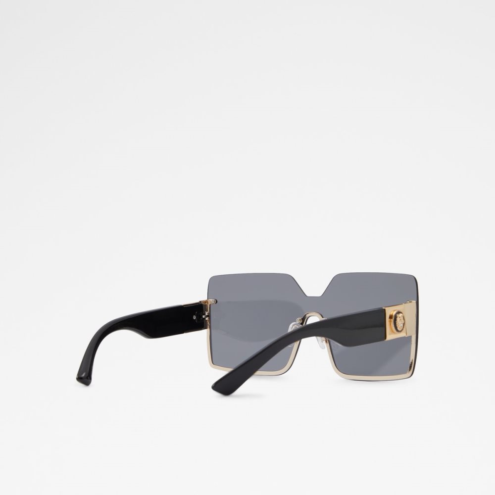 Gafas de Sol Aldo Devanandra Square Negras Doradas Multicolor | 0328796-HN