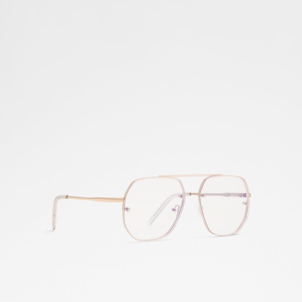 Gafas de Sol Aldo Diprion Aviator Doradas | 6032749-SA