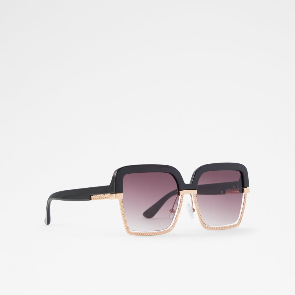 Gafas de Sol Aldo Halaeraen Negras Doradas Multicolor | 4328960-AK