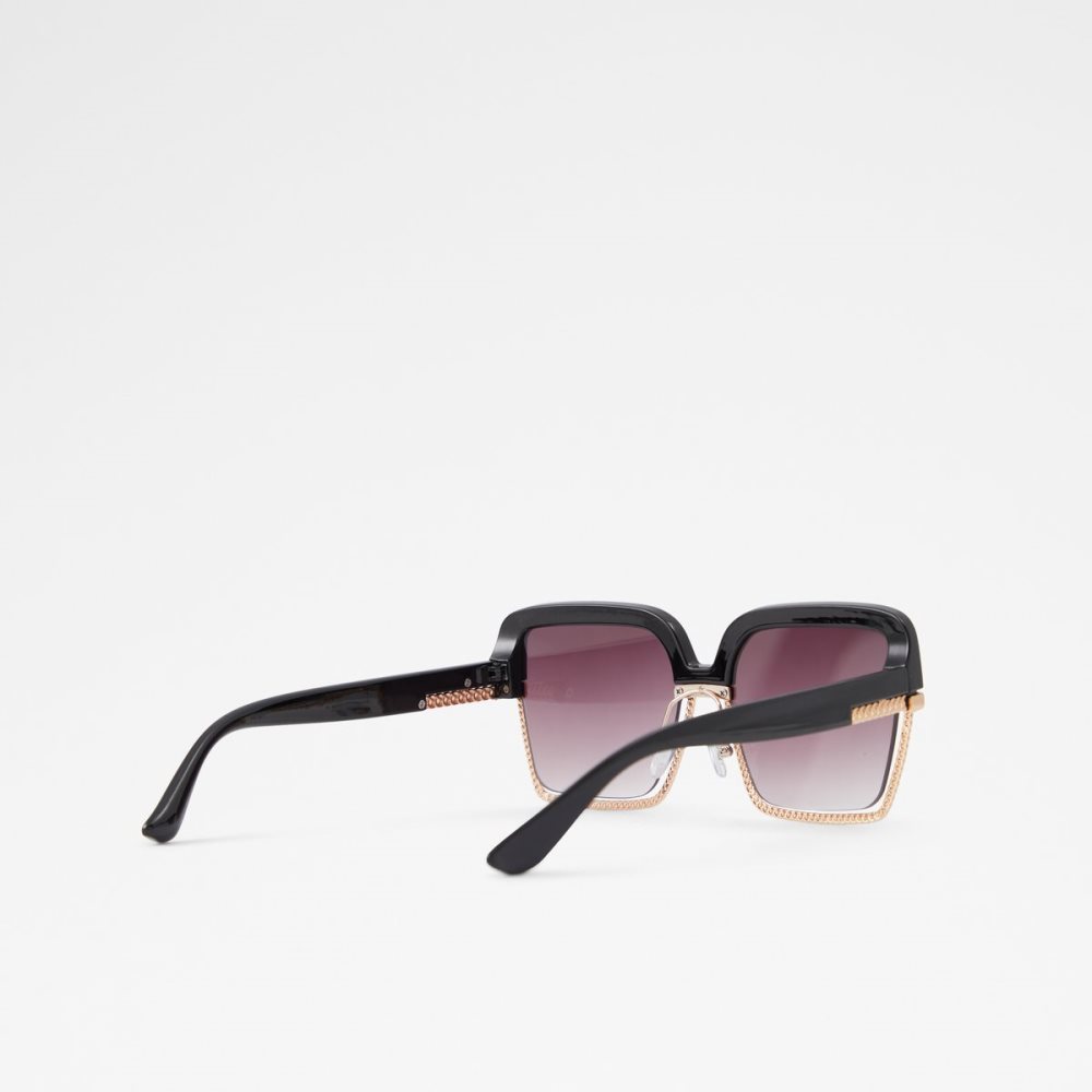 Gafas de Sol Aldo Halaeraen Negras Doradas Multicolor | 4328960-AK