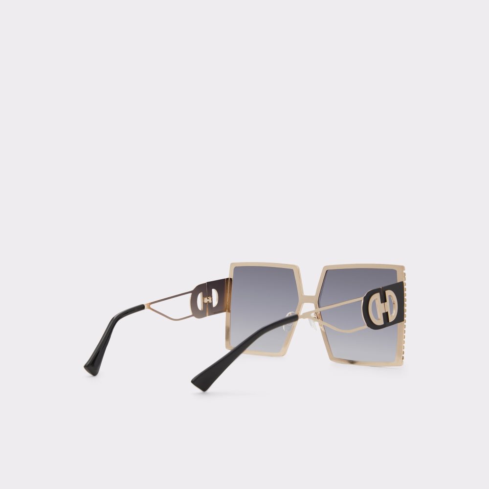 Gafas de Sol Aldo Leewin Negras Doradas Multicolor | 1036948-RP