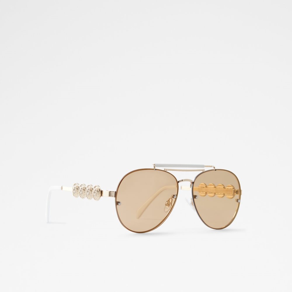 Gafas de Sol Aldo Unoe Square Doradas | 1947236-TF