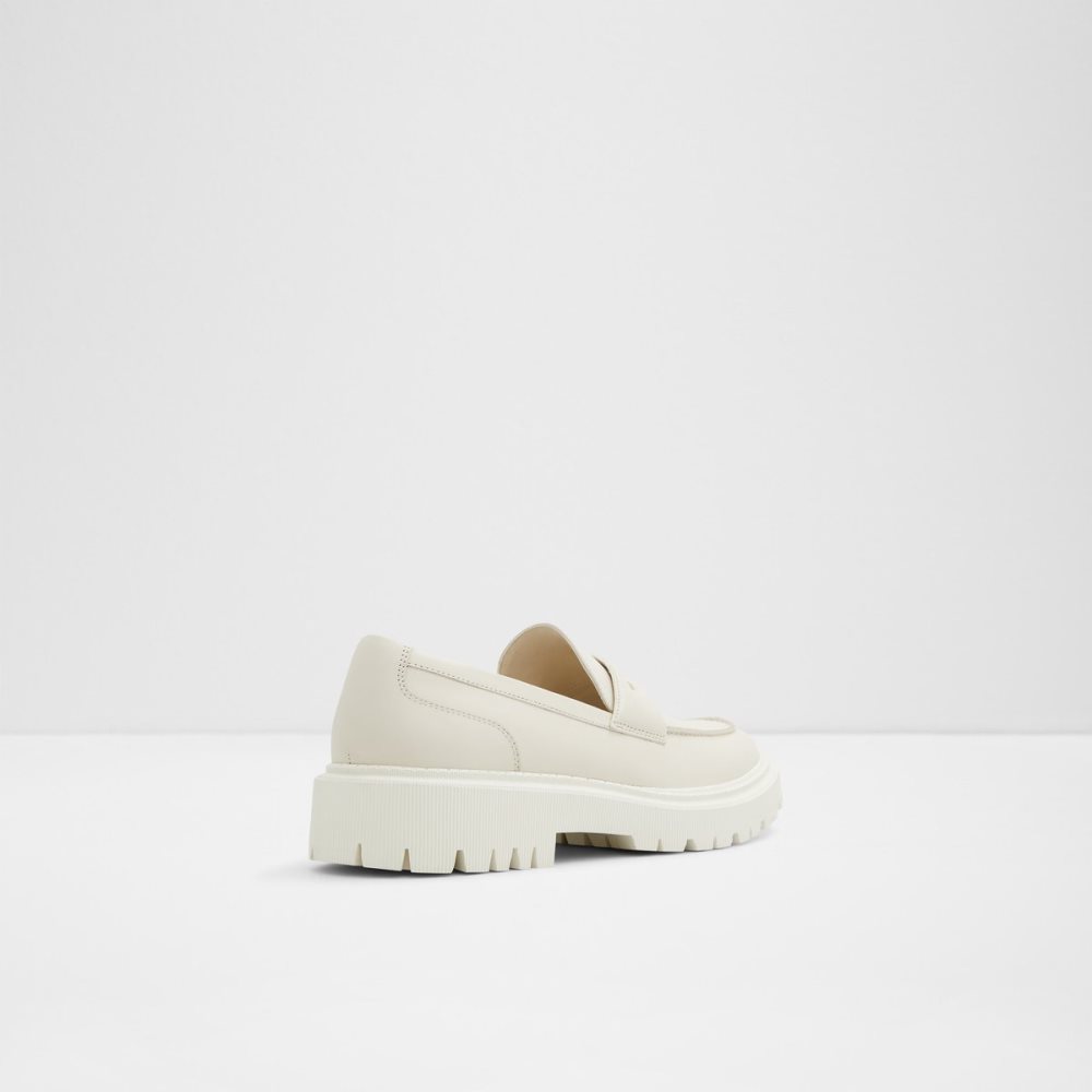 Loafers Aldo Bigthink Blancas Beige | 3972548-UQ