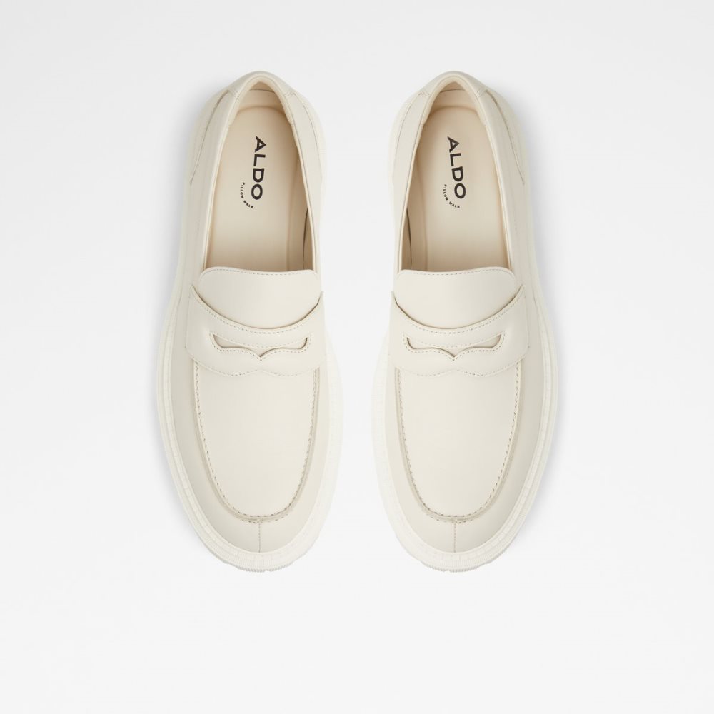 Loafers Aldo Bigthink Blancas Beige | 3972548-UQ