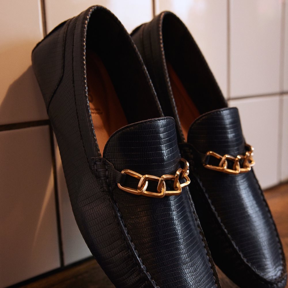 Loafers Aldo Davinch Driving Negras | 5983016-BA