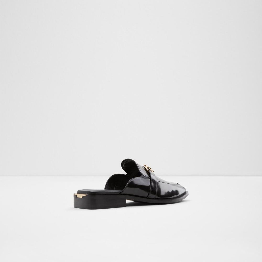 Loafers Aldo Daxing Mule Negras | 8716952-UF