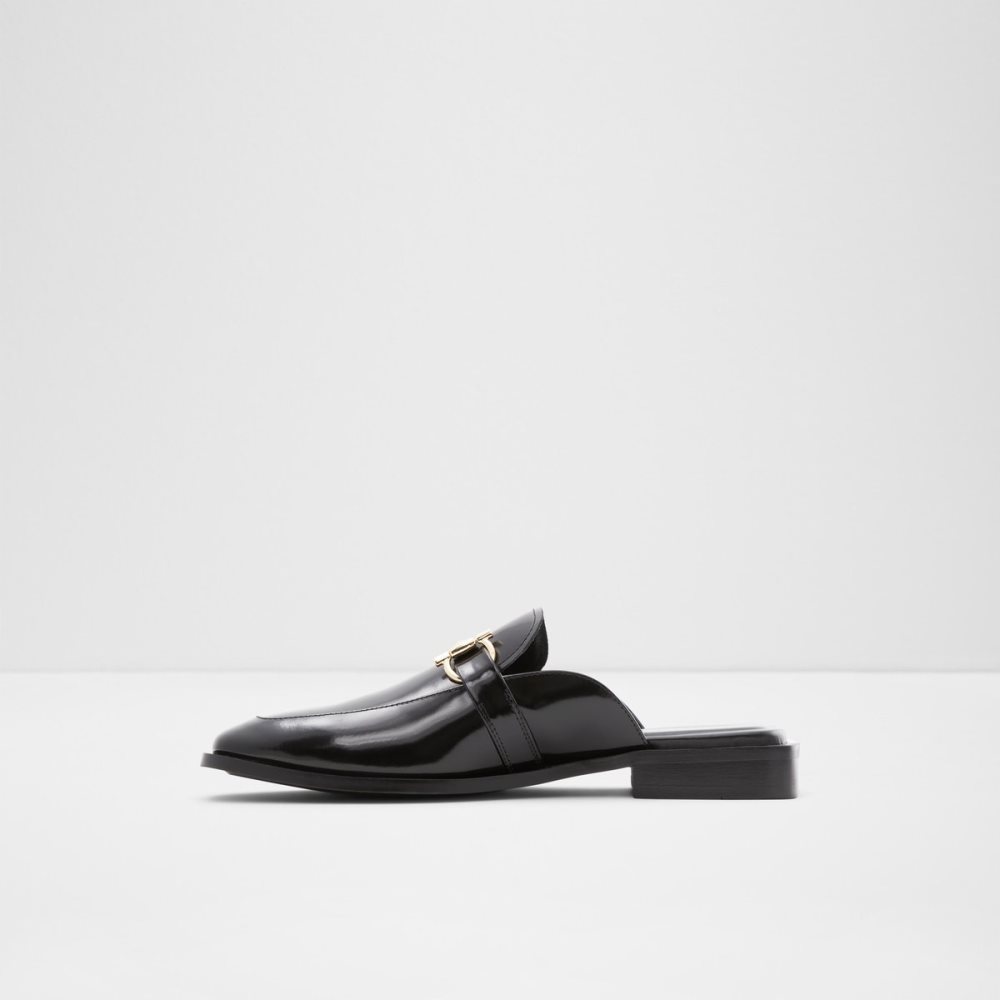 Loafers Aldo Daxing Mule Negras | 8716952-UF